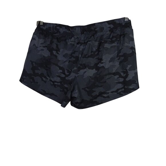 Athletic Works Camouflage Running Shorts Women Size 3XL 22 Gray with Liner - Picture 4 of 10